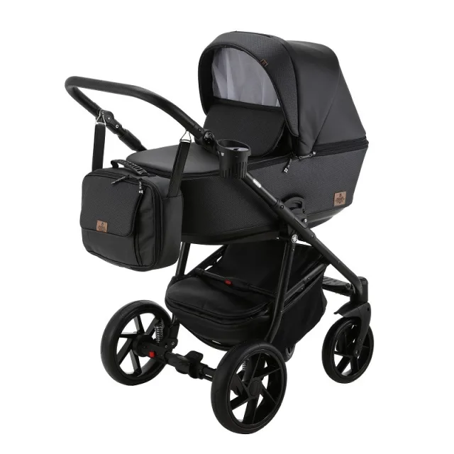 Детская коляска BeBe-Mobile Gusto Deluxe 3 в 1, эко-кожа — фото 11