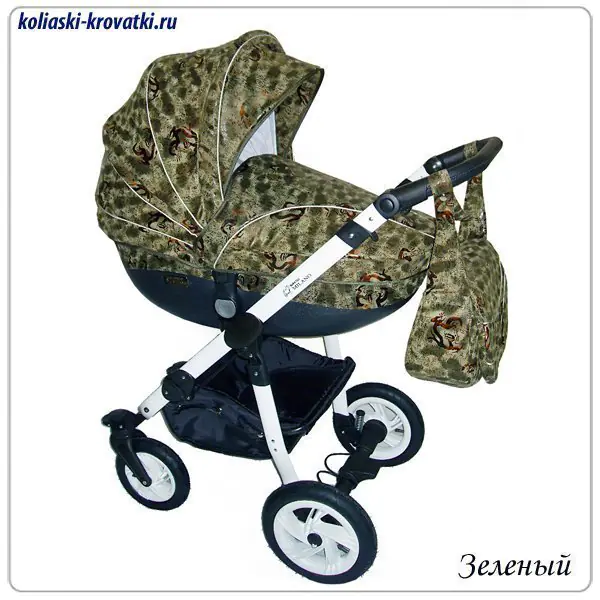 Детская коляска Androx Milano Exclusive 2 в 1 — фото 7