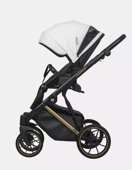 Детская коляска Riko Basic Montana Premium Gold 2 в 1 — фото 8