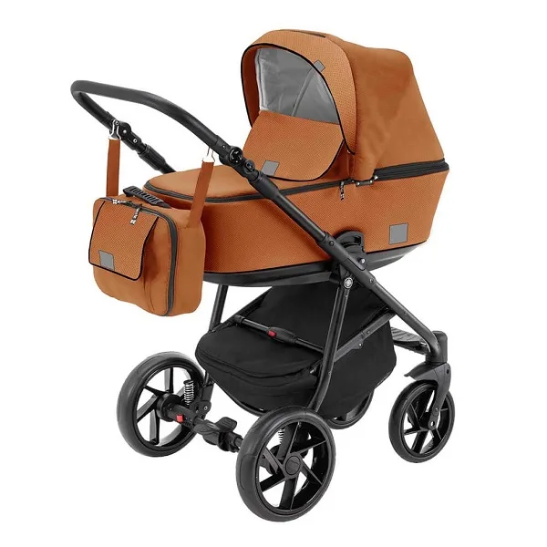 Детская коляска BeBe-Mobile Gusto Deluxe 3 в 1, эко-кожа — фото 5