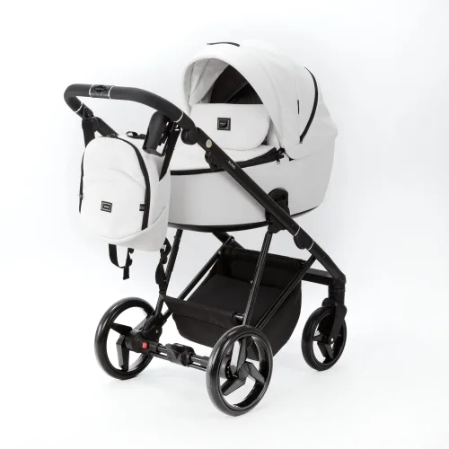 Детская коляска Adamex Blanc Deluxe 2 в 1 — фото 1