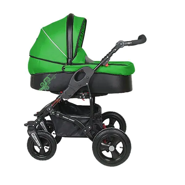 Детская коляска Danny Sport 2 в 1 Prestige из эко-кожи — фото 1