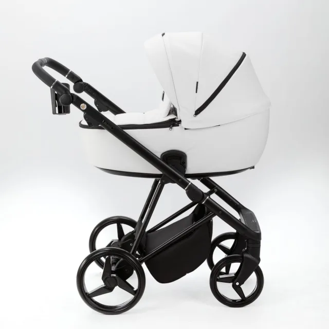 Детская коляска Adamex Blanc Deluxe 2 в 1 — фото 4