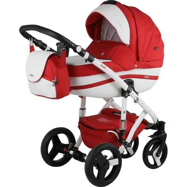 Детская коляска BeBe-Mobile Movo R 2 в 1, ткань+эко-кожа — фото 33