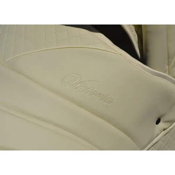 Детская коляска Esperanza Victoria Leatherette кожа 3 в 1 Цвет рамы - Черная поворотная — фото 8