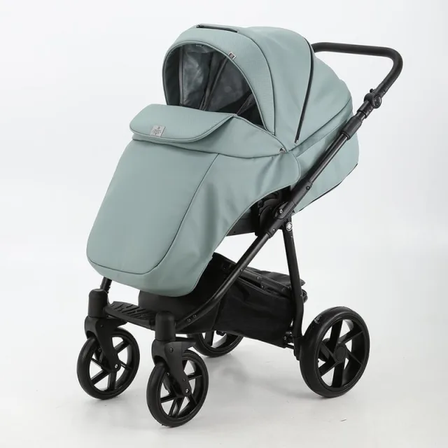 Детская коляска BeBe-Mobile Gusto Deluxe 3 в 1, эко-кожа — фото 3