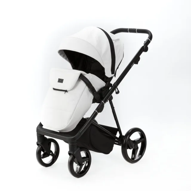 Детская коляска Adamex Blanc Deluxe 2 в 1 — фото 5