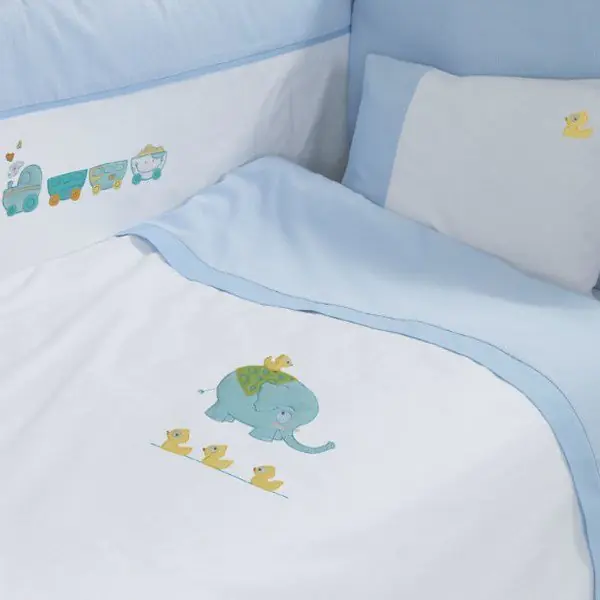 Комплект постельного белья Kidboo Little Ducks 3 предмета — фото 1