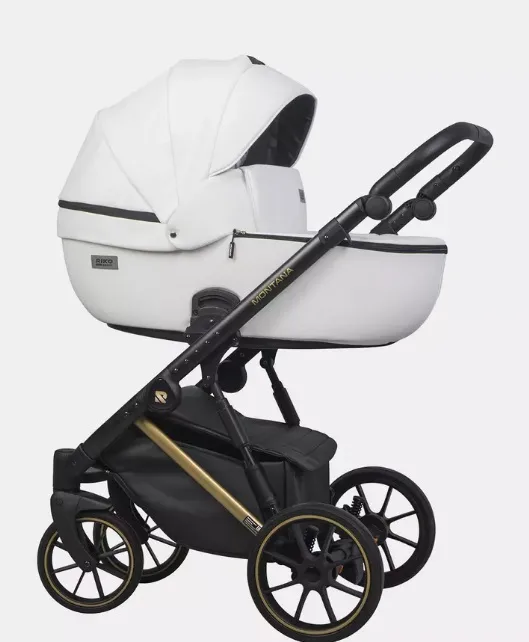 Детская коляска Riko Basic Montana Premium Gold 2 в 1 — фото 1