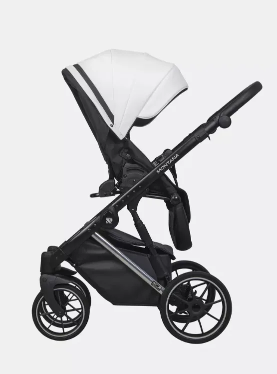 Детская коляска Riko Basic Montana Premium Silver 2 в 1 — фото 6