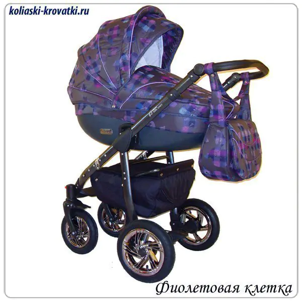 Детская коляска Androx Milano Exclusive 2 в 1 — фото 13