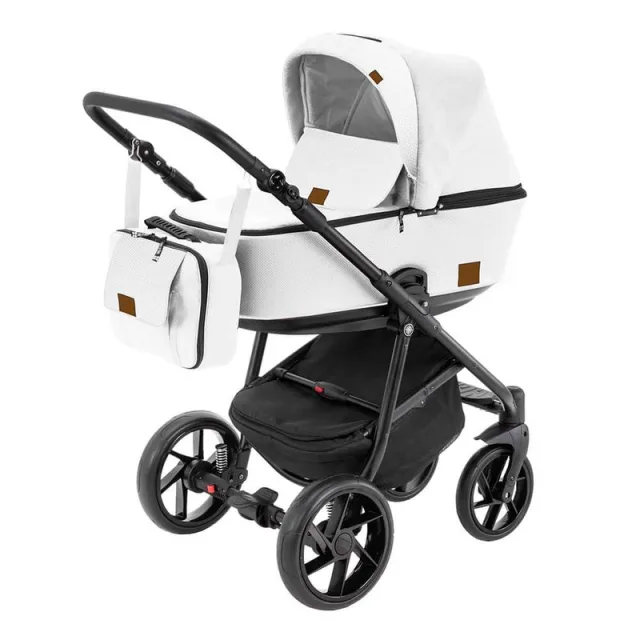 Детская коляска BeBe-Mobile Gusto Deluxe 3 в 1, эко-кожа — фото 9