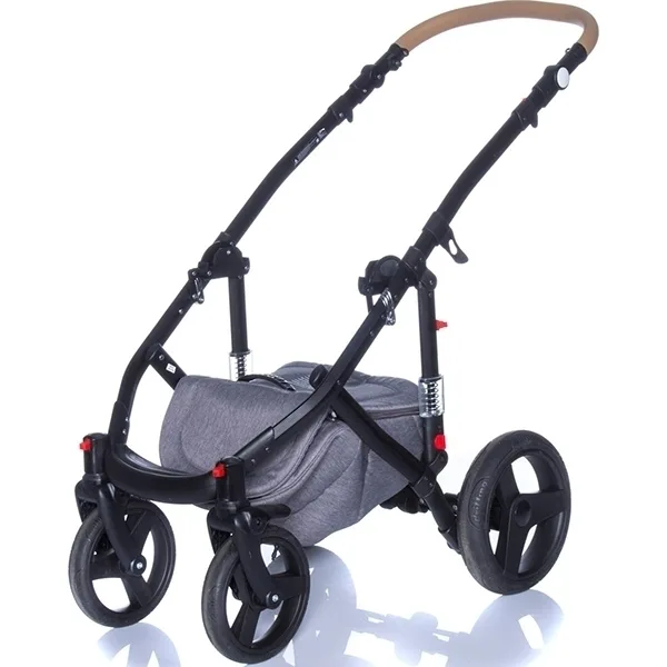 Детская коляска BeBe-Mobile Movo R 3 в 1, ткань+эко-кожа — фото 7