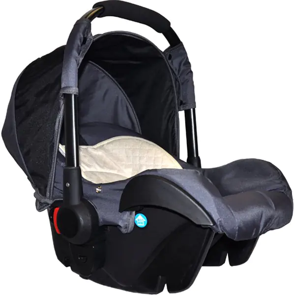 Детская коляска Esperanza Classic Leatherette 3 в 1 кожа Цвет рамы - Бежевый Маленькие колеса — фото 4