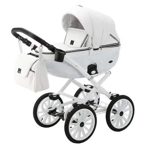 Детская коляска Adamex Chantal Retro Deluxe 2 в 1 — фото 8