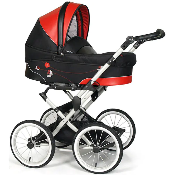 Детская коляска Dorjan Classic Alu Plus Butterfly 2 в 1 — фото 1