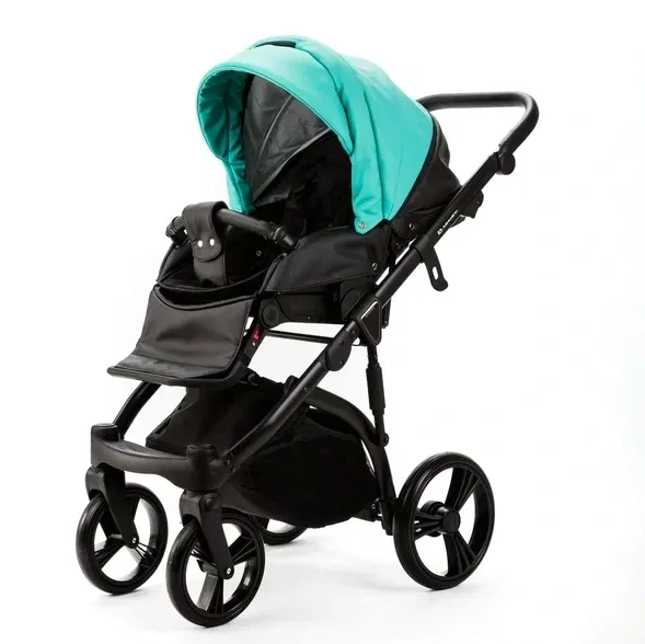 Детская коляска Adamex Lanti Deluxe 2 в 1 — фото 5, Коляски-Кроватки.Ру