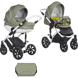 Детская коляска Tutis Mimi Style 2 в 1 на белой раме