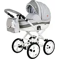 Детская коляска BeBe-Mobile Ines R 3 в 1, ткань+эко-кожа abc8bd80-2225-11e8-b005-4aad34b7c28f — Фото