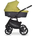Детская коляска Riko Basic Bella 2 в 1 08 Серый - Лимонный — Фото