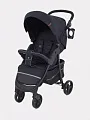 Детская прогулочная коляска Mowbaby Cross Gold Black — Фото