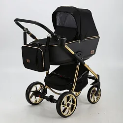 Детская коляска BeBe-Mobile Gusto Special Edition 2 в 1, ткань+эко-кожа