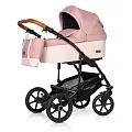 Детская коляска Riko Basic Bella Life 2 в 1 03 Розовый — Фото