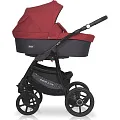 Детская коляска Riko Basic Bella 2 в 1 10 Серый - Красный — Фото