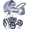 Детская коляска BeBe-Mobile Movo R 3 в 1, ткань+эко-кожа a9743ba0-2224-11e8-b005-4aad34b7c28f — Фото