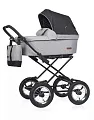 Детская коляска Riko Basic Bella Lux Classic 2 в 1 02 серый — Фото