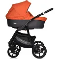Детская коляска Riko Basic Bella 2 в 1 09 Оранжевый - Серый — Фото
