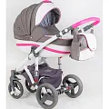 Детская коляска BeBe-Mobile Movo R 3 в 1, ткань+эко-кожа a24628c4-2224-11e8-b005-4aad34b7c28f — Фото