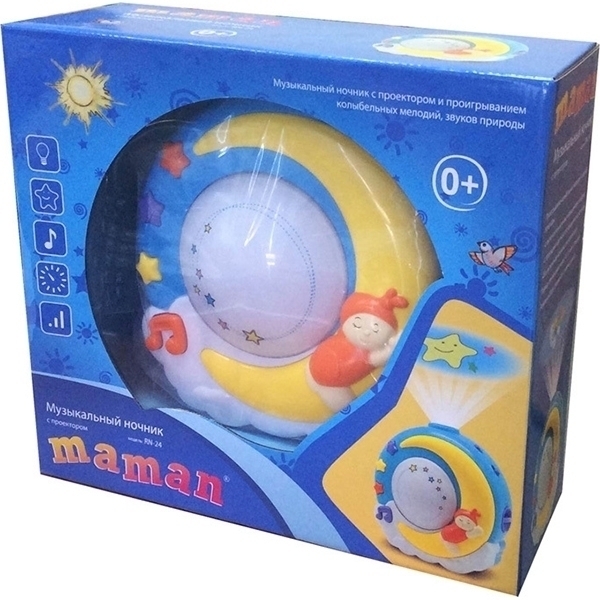 Музыкальный ночник-светильник Maman RN-24 фото 2