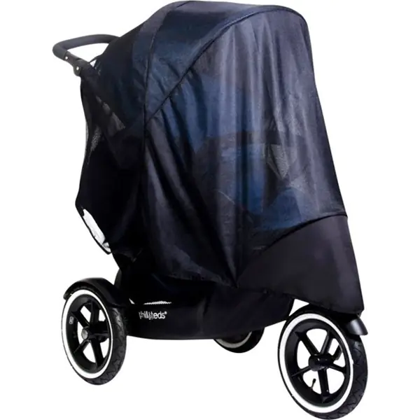 Москитка на прогулочный блок и дополнительное сиденье колясок Phil and Teds Navigator / Sport Double - Фото