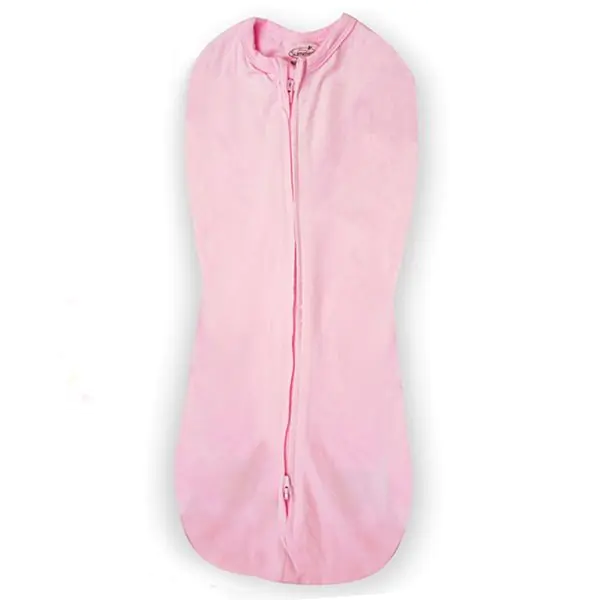 54540 Summer Infant Конверт для пеленания новорожденных на молнии Swaddlepod размер S Розовый фото 1