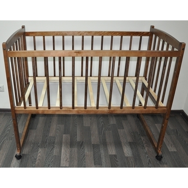 Детская кроватка Массив Беби-1, колесо-качалка фото 16