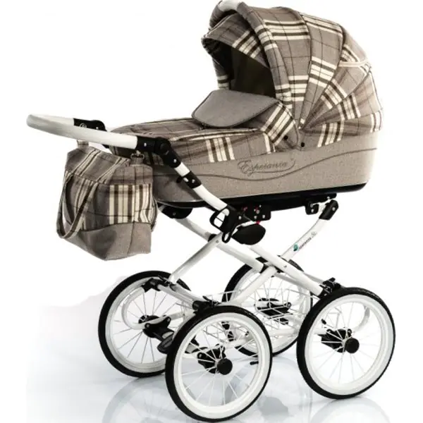 Детская коляска Esperanza Classic Kasheymere 3 в 1 Цвет рамы Beige фото 1