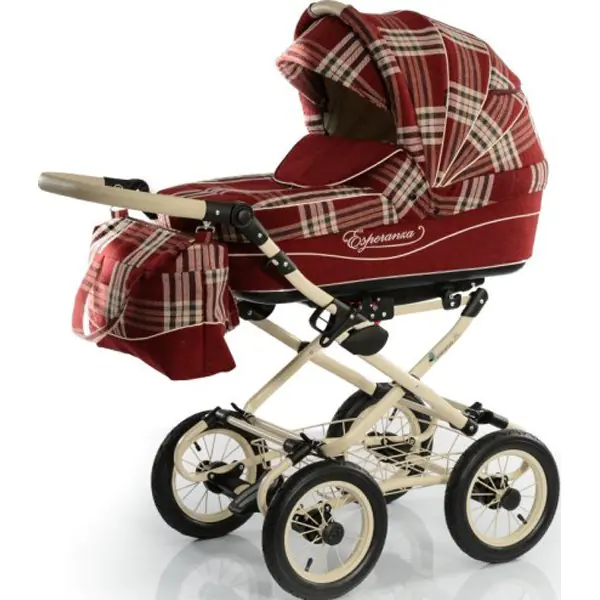 Детская коляска Esperanza Classic Kasheymere 3 в 1 Цвет рамы Beige фото 8
