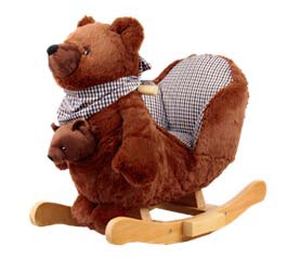 Качалка меховая Rock My Baby - Фото