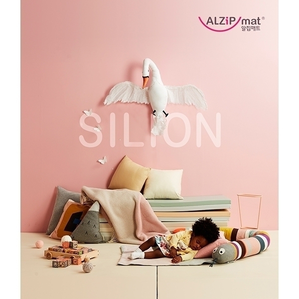 Детский игровой складывающийся коврик AlzipMat Silion Mat S SM-200S фото 12