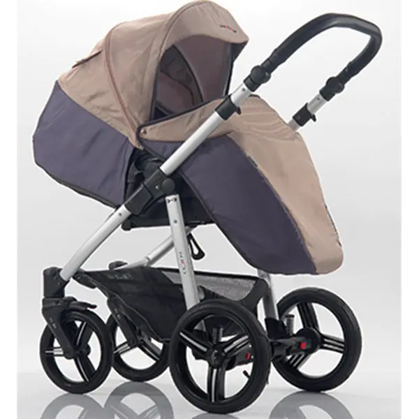 Детская коляска Bebetto Nico Plus 2 в 1 цвет рамы Black фото 7