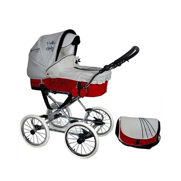 Детская коляска Malycar El-Jot Scarlet Melanie 3 в 1 фото 1