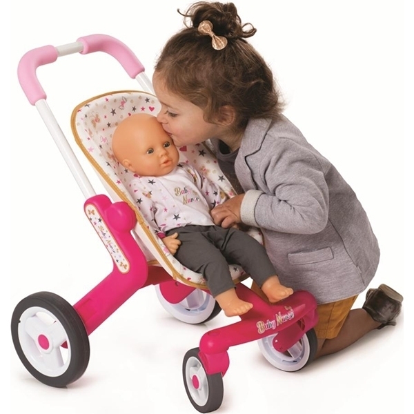 Коляска прогулочная для пупса Smoby Baby Nurse 251223 фото 2