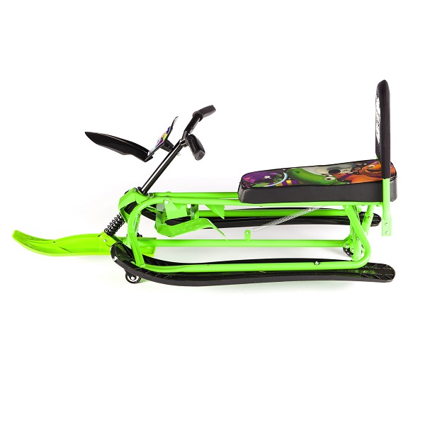 Детский снегокат-трансформер с колесиками и спинкой Small Rider Snow Comet 2 фото 2