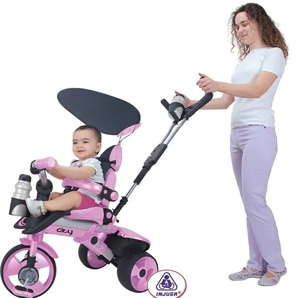 Трехколесный велосипед Injusa City Trike Aluminium арт. 3262/002 фото 7