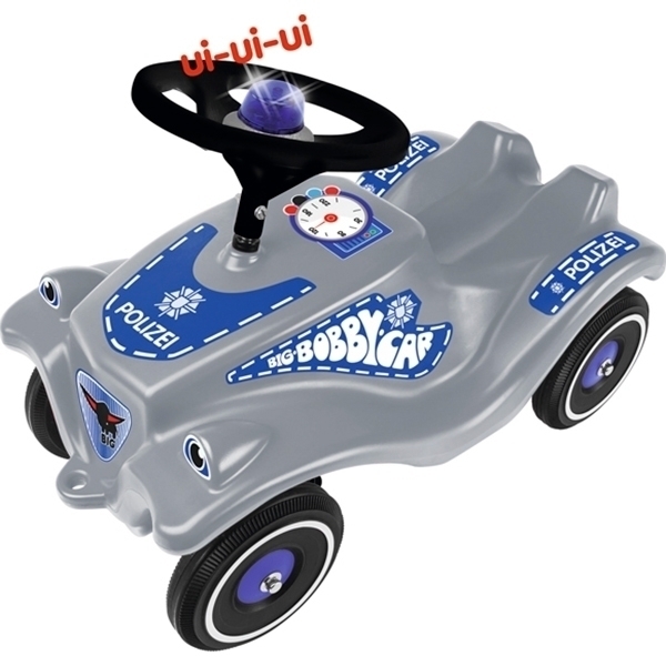Машинка-каталка Big Bobby Car Classic Police 56101, со светом и звуком фото 1