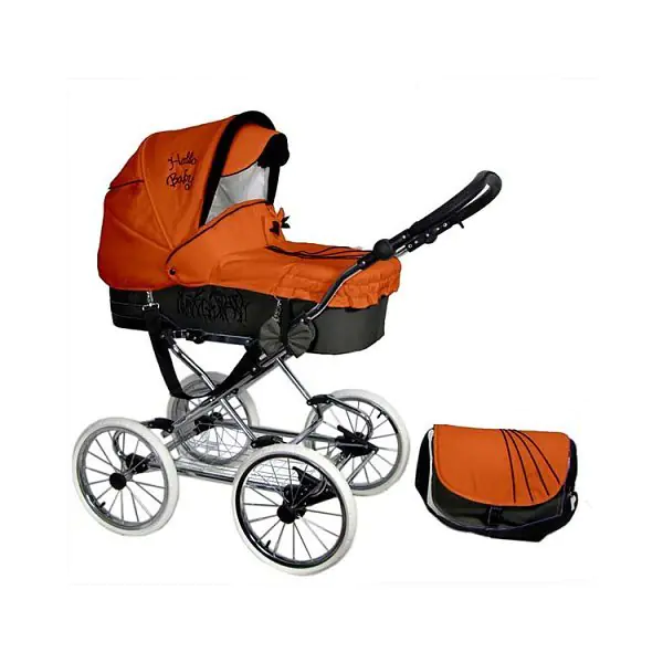 Детская коляска Malycar El-Jot Scarlet Melanie 3 в 1 фото 4