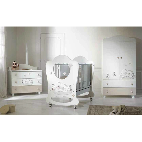 Комплект белья в кроватку Baby Expert Sogno, 3 предмета (2 простыни + наволочка) фото 1