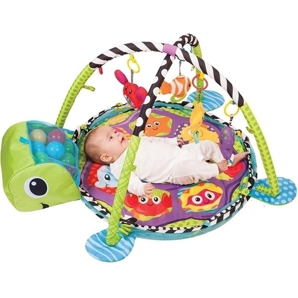 Развивающий коврик для новорожденного Funkids Turtle Gym 88967 фото 1