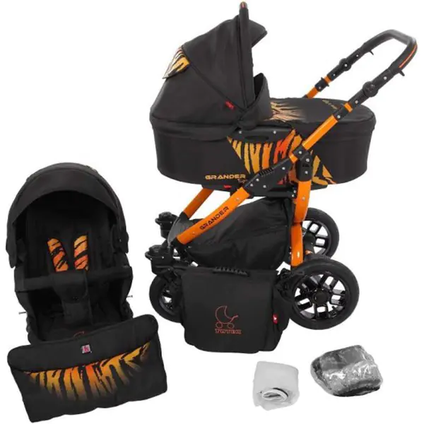Детская коляска Tutek Grander Afrika 3 в 1 фото 6